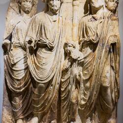 Parthian Monument ... the four emperors: Marcus Aurelius, Antoninus Pius, Lucius Verus, Hadrian.