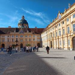 Courtyard of Melk Abbey