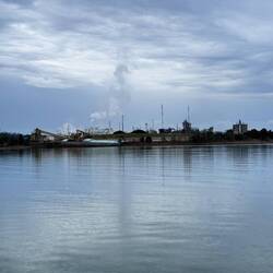 The Petrochem plant. All new from here till we reach Florida