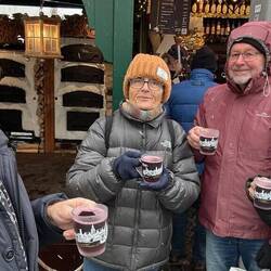 A little Glühwein to keep out the cold