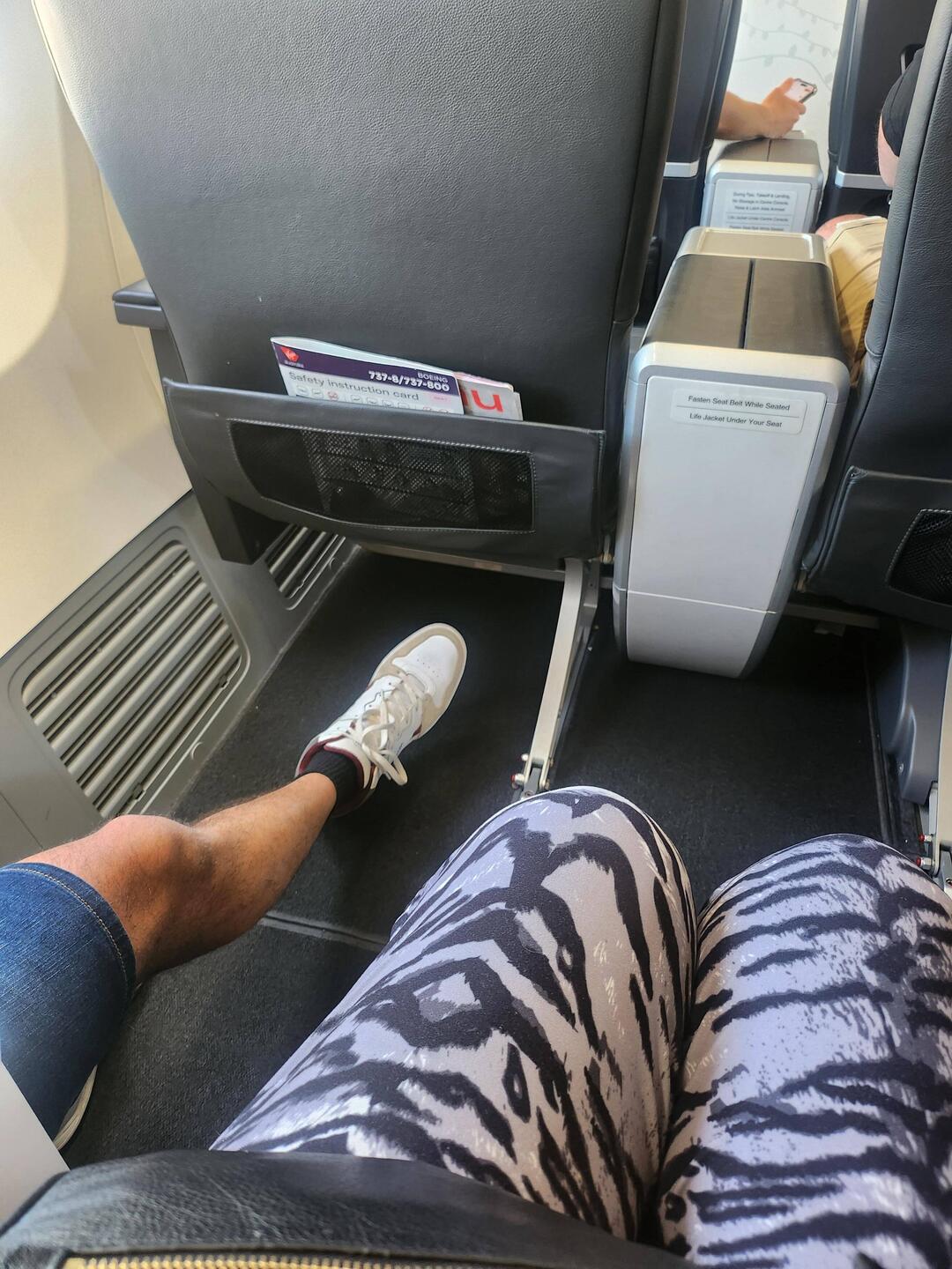 Heaps of leg space ✅️🦵