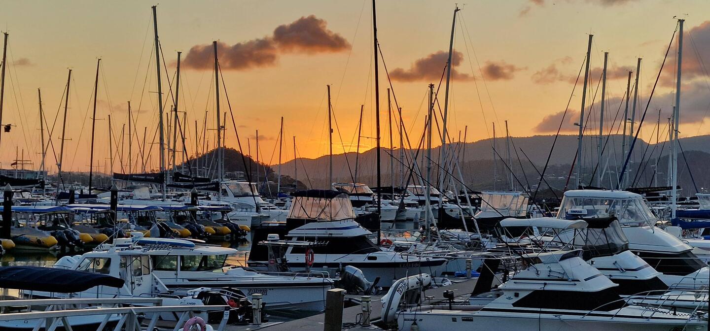 Hafen von Airlie Beach