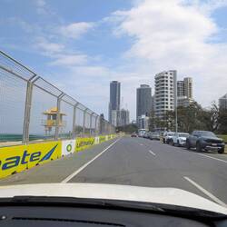 Gold Coast in Richtung Surfers Paradise