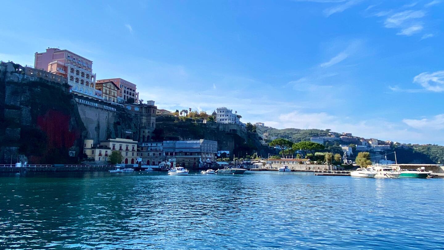 Auf geht's aus Sorrento