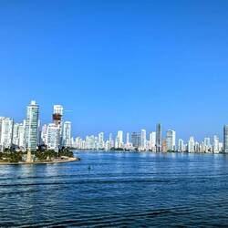 Einfahrt nach Cartagena