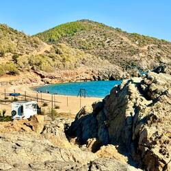 "Unsere" Bucht am Ulu-Beach