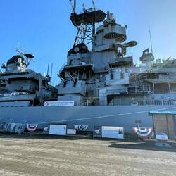Battleship Iowa
