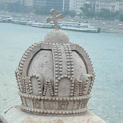 König Stephen's Krone auf der Margarete-Brücke