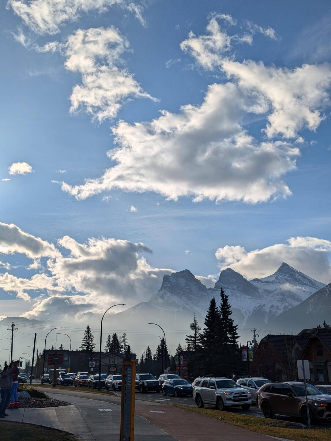 View of the Three Sisters
