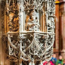 Pulpit @ St Stephen's Cathedral — Vienna, Austria.