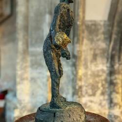 Font with holy water @ St Stephen's Cathedral — Vienna, Austria.
