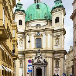 Peterskirche ... dates back to 1702 — Vienna, Austria.