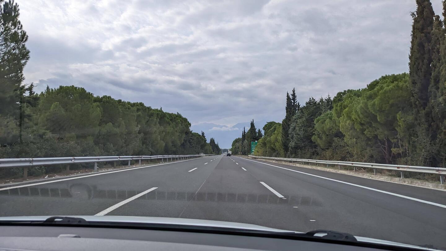 Autobahn in Griechenland