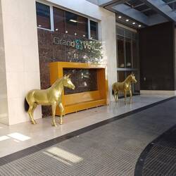 Eingangsbereich unseres Hotels