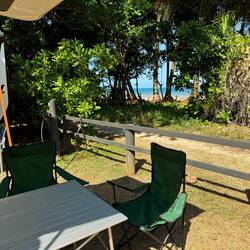 Üse Campingplatz direkt am Mission Beach