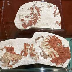 Earliest wall painting in Jordan