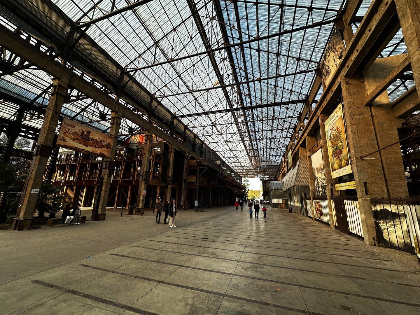 Main building interior
