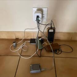 ...usglaschteti Steckdose!