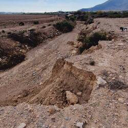Alles von den Sturzbächen weggebrochen!