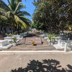 Graves of 14 prisoners who were not transported to Killing Fields.
