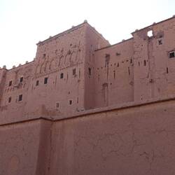 Die Taourirt Kasbah im Zentrum von Ouarzazate