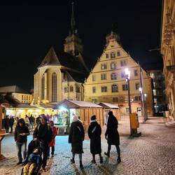Christmas market at Schillerplatz, Stuttgart