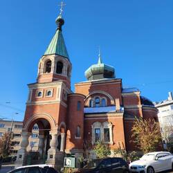 Russian Orthodox Church Opposite Martin's Apartment
