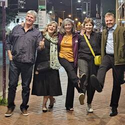 Lucky to have met such nice Australian friends