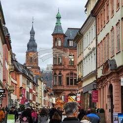 Lovely Heidelberg in Christmas Garb
