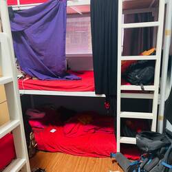 Mein Schlafplatz (unten😂)