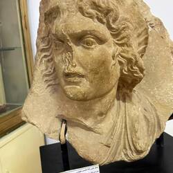Bust of Sun god Helios