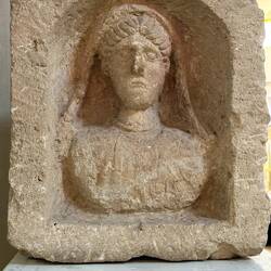 Gravestone in the shape Torso of a Child