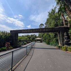 Southeast Asia, elephants, tigers and red pandas