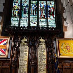 WWI role call - St Paul's Church