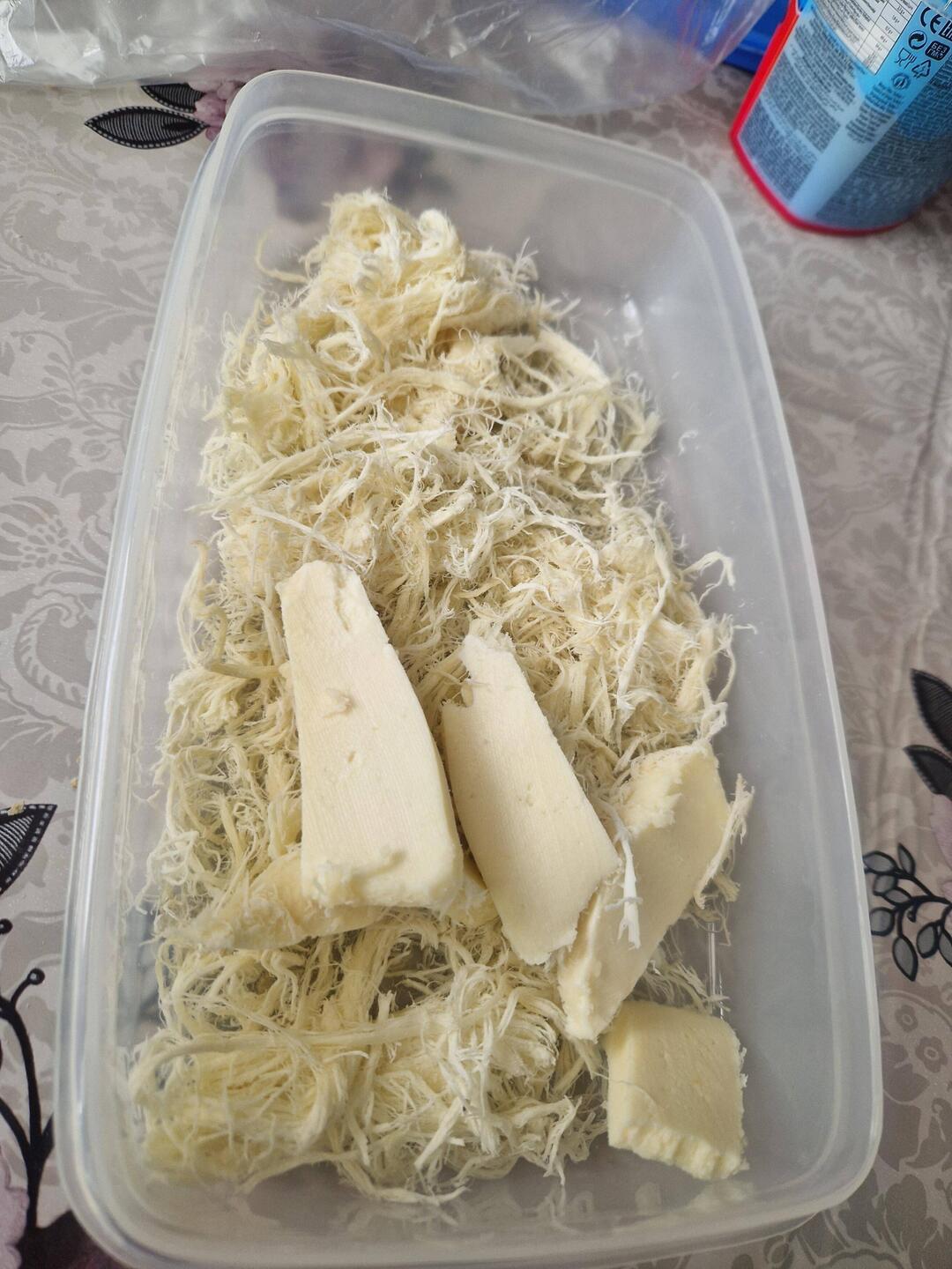 Selbstgemachter Käse