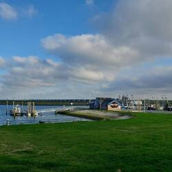 ....erreichen wir den Haringvlietdam...