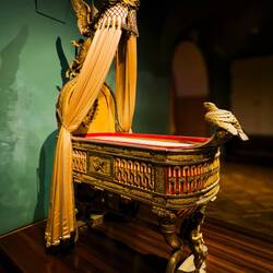 Cradle of the King of Rome ... presented to Napoleon when his son was born — Imperial Treasury.
