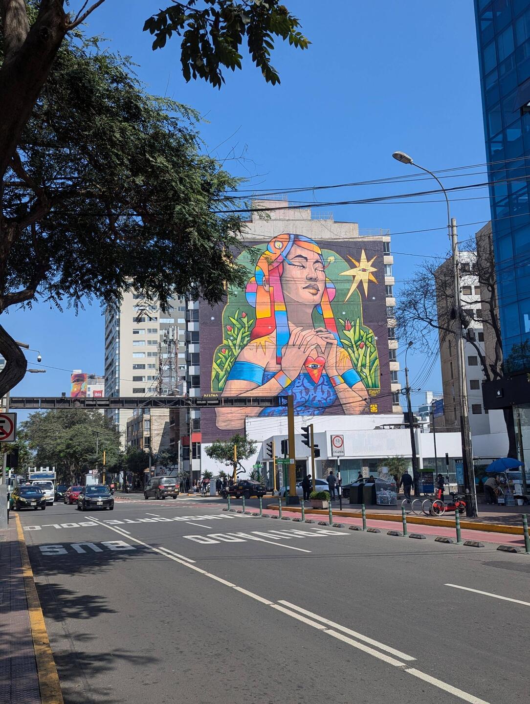 A rare sunny day in Lima!