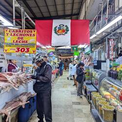 A traditional food market