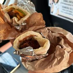 Falafel Döner, gar nöd mal so guet gsi leider