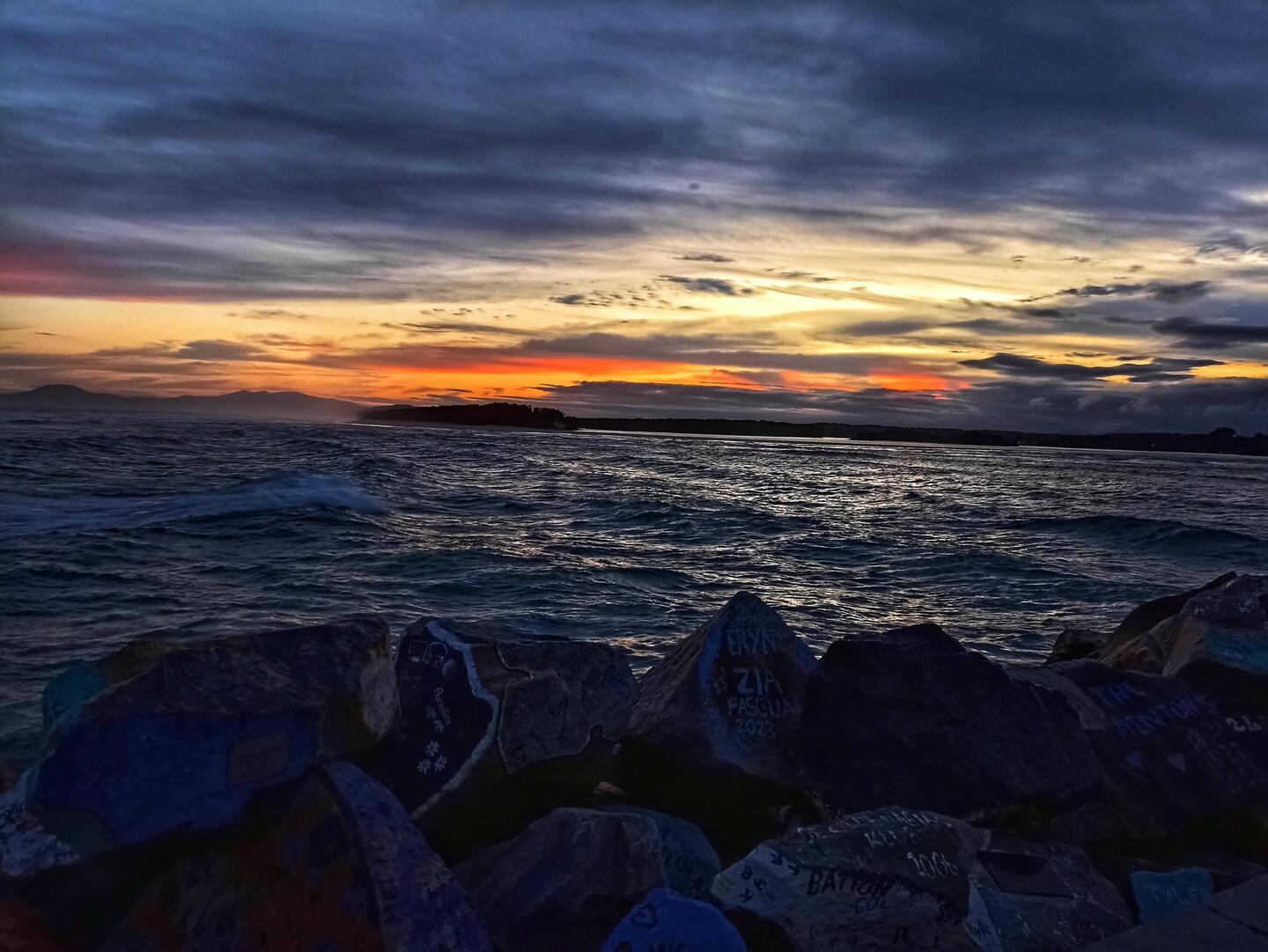 Sunset at V-Wall Nambucca Heads