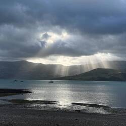 Schöne Lichtstimmung am Abend