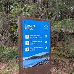 Eigentlich wollten wir bis zum Sunshine Beach....