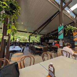 Nice bar area