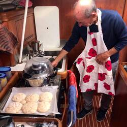 So Marc had to do the cooking and the dishes .