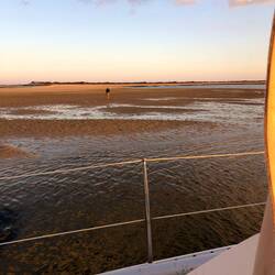 Oops, too close to the sandbar again.