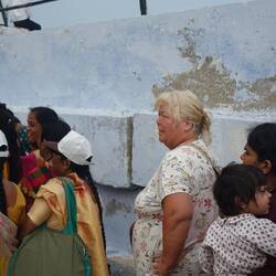 Separates Anstellen fürs Boot