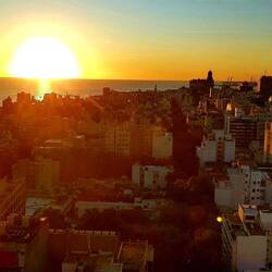 Sunset at "Mirador Panoramico".