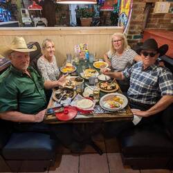 Mexican Dinner with Linda and Ted