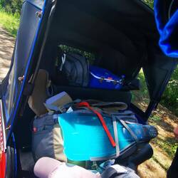 Mehr Gepäck sollte es wirklich nicht sein😅